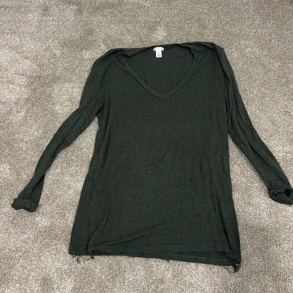 BP - Nordstrom - long knit blouse